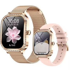 1.75 Inch Fashion Ladies Smart Watches MK88 Heartrate Blood Pressure BT Call Reloj Intelligent Fitness Tracker Watches <b>for</b> Women - Product Image 6