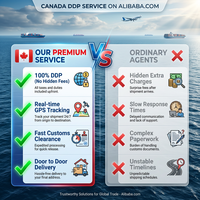 Livraison rapide porte à porte Dpd Sea Cost Ddu Ddu/Ddp Cargo Shipping Lcl Express Ddp Agent vers Canada États-Unis