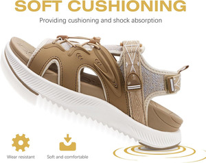 Sandales <span class=keywords><strong>de</strong></span> marche pour femmes Sport athlétique randonnée sandales soutien <span class=keywords><strong>de</strong></span> la voûte plantaire orthèse <span class=keywords><strong>semelle</strong></span> extérieure pour fasciite plantaire - Product Image 3