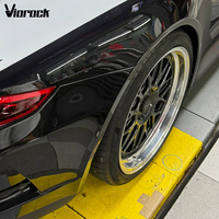 Ruedas Forjadas de 2 Piezas Viorock Chrome Concave Monoblack 5x114.3 5x130 5x120 para Autos de Lujo, Compatibles con BMW, AUDI, Tesla FK8 FL5