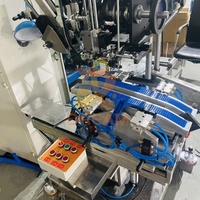Máquina para fabricar cepillos de alambre y cepillos de tela, máquina de 5 ejes para fabricar cepillos de cerdas
