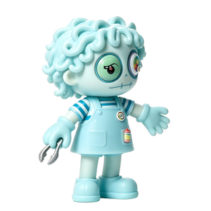 Figura Coleccionable <span class=keywords><strong>de</strong></span> Diseño Personalizado <span class=keywords><strong>de</strong></span> Zombie Azul Claro en PVC, Figura <span class=keywords><strong>de</strong></span> Acción <span class=keywords><strong>de</strong></span> Dibujos Animados Personalizada, Venta al Por Mayor <span class=keywords><strong>de</strong></span> Fábrica - Product Image 3