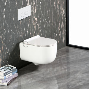 Toilettes WC Tornado P-Trap blanches allongées, rondes et carrées pour hôtel et maison - Product Image 1