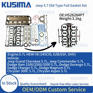 Juego de Juntas para Reparación de Motor, Kit Completo de Juntas para <span class=keywords><strong>Jeep</strong></span> WK <span class=keywords><strong>Grand</strong></span> <span class=keywords><strong>Cherokee</strong></span>, Dodge Ram 1500 5.7L <span class=keywords><strong>HEMI</strong></span>, Proveedor Chino - Product Image 5