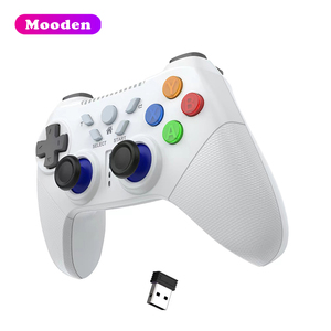 P6 2.4G pengendali nirkabel ABS Joystick gamad getaran Motor Gaming kompatibel dengan PC P4 p3 ponsel - Product Image 6