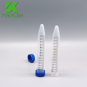 Nouveauté Tubes à centrifuger de 15 ml en plastique PP avec bouchons à vis pour <span class=keywords><strong>tests</strong></span> génétiques - Product Image 1