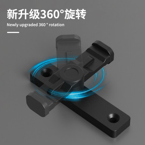 No Drill Door <b>Lock</b> For Sliding Bathroom Bedroom Doors Zinc Alloy Minimalist Design Easy Installation <b>Latch</b> Type A Pin - Product Image 3