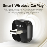 Adaptador Inalámbrico KYERE KY-4192C para CarPlay y Android Auto, WiFi de 5 GHz, Mini Dongle USB, Plug and Play, Conversión de Cableado a Inalámbrico para IOS y Android
