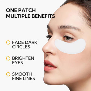 Masque pour les yeux en collagène cristallin anti-rides raffermissant éclaircissant hydratant biologique à base de plantes de marque privée - Product Image 4