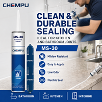 Mastic MS hybride élastique à séchage rapide pour réparation de fuites, 310 ml, faible odeur, pour panneaux de carrosserie de camion, mastic de joint MS pour commandes importantes
