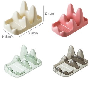 Creative Double Layer <b>Kitchen</b> Pot Lid Rack Countertop <b>Storage</b> <b>For</b> Lid Cutting Board Spatula Ladle Chopsticks Holder - Product Image 5