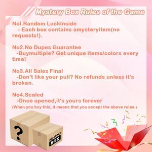 กล่องสุ่มลัคกี้บ็อกซ์รุ่นใหม่ ลิมิเต็ดอิดิชั่น ของขวัญเซอร์ไพรส์ 100% ชุดของขวัญสุ่มแบบแปลกใหม่ ของเล่นเซ็กส์คู่รัก แหวนรัดอวัยวะเพศชาย กันน้ำ - Product Image 6