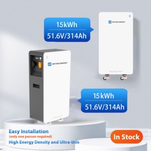 Batería de Almacenamiento Solar Híbrida LITHTECH YF-15 de 15KWH 51.2V 15kW con Comunicación CAN para Montaje en Pared - Product Image 3