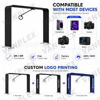 Photomaton automatique Sky 360 pour événements d'entreprise, mariages, vidéo en ralenti compatible avec la caméra iPad