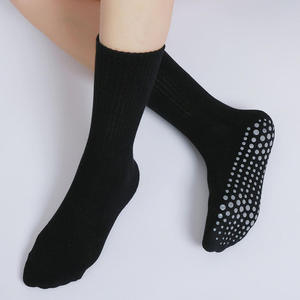 Professional High Quality Custom Logo Colorful Breathable Crew Yoga <b>Socks</b> Non Slip <b>Grip</b> <b>Socks</b> for Women - Product Image 3