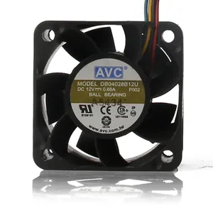 DB04028B12U new original 4028 40x40x28mm 12V 0.66A server fan high air volume 4CM4 line chillmax go axial flow cooling fan