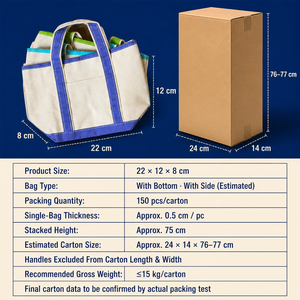 Sac fourre-tout mini personnalisé de haute qualité, recyclable, avec lettres personnalisées, en toile de coton robuste, avec poignée d'épaule, pour le shopping - Product Image 5
