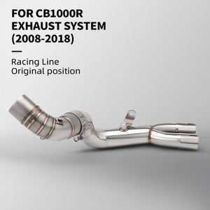 CB1000R <span class=keywords><strong>CB</strong></span> <span class=keywords><strong>1000R</strong></span> 2008-2018 ans moto échappement moyen lien tuyau évasion modifié échappement moto nouvel état - Product Image 2