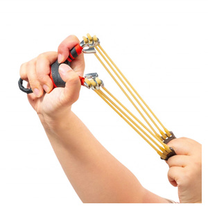 Offre Spéciale Bandage Emballage Puissant <span class=keywords><strong>Oiseau</strong></span> Animal Chasse Slingshot Catapult pour Jeux De Tir En Plein Air - Product Image 4