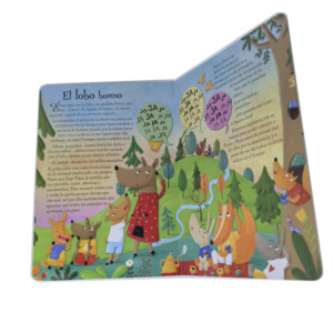 Bìa cứng sách nghệ thuật trẻ em các tông sách dịch vụ in ấn trẻ em câu chuyện tùy chỉnh trẻ em Hội Đồng Quản trị Sách in ấn cho trẻ em - Product Image 4