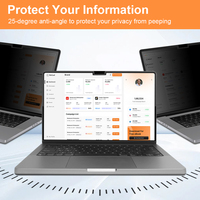Protection d'écran magnétique LFD 02, filtre de confidentialité pour MacBook, matériau PET pour le Japon