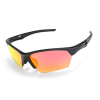 Lunettes de soleil de sport polarisées HUBO Design, monture TR90, protection UV400, idéales pour le tir et le VTT