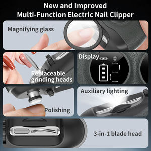 Kit de coupe-ongles pour bébé avec <span class=keywords><strong>loupe</strong></span>, ensemble de coupe-ongles pour bébé, coupe-ongles de sécurité pour bébé, ensemble de manucure et de toilettage - Product Image 4