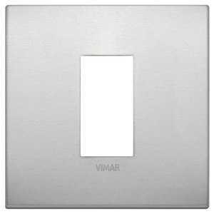 Placa para Puerta Vimar 9.7x9.7x1.7 Cm Acabado Natural Clásico - Product Image 1