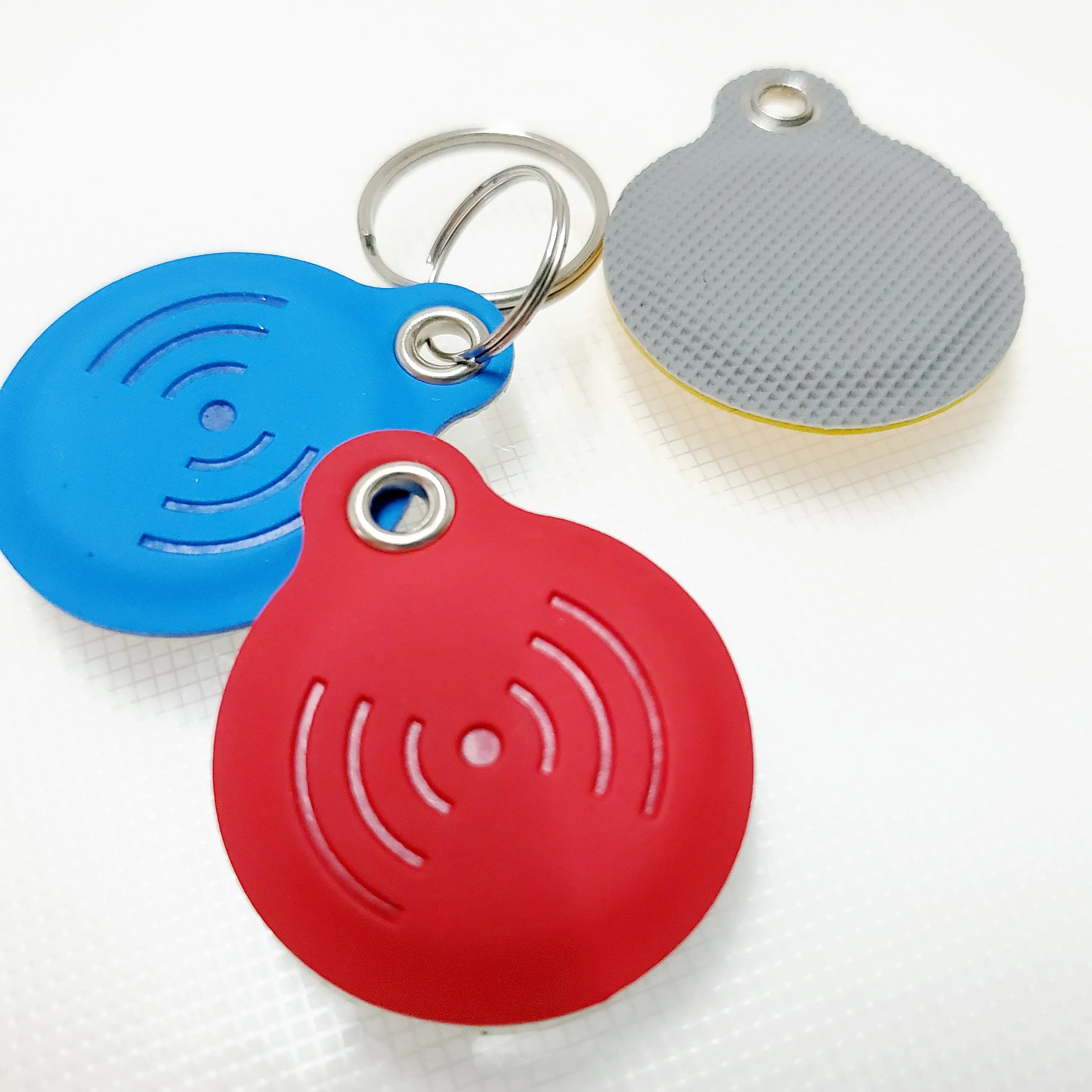 공장 도매 Keyfob 가격 안티 금속 Uhf 태그 Keyfob 태그 T5577 키 Fob 호텔