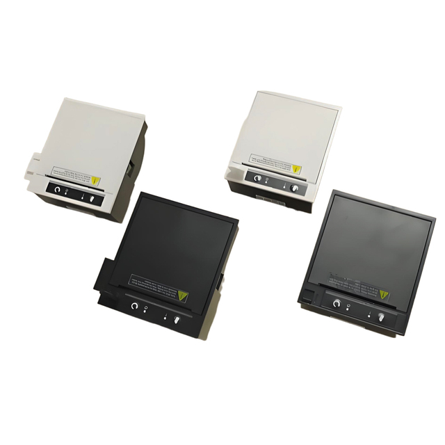 80mm Panel Thermal Label Printer with Lockable Door and Key Compatible with Receipt Paper Roll TTL Embedded Printer