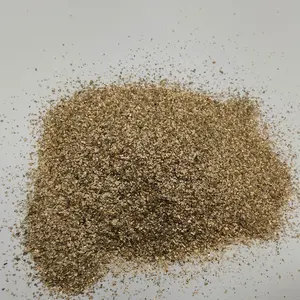 Produção de matérias-primas de alta qualidade para ouro bruto, minério de vermiculita, 0.3-2 milímetros, flocos de vermiculita não expandidos