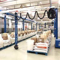 Machine de levage automatique de sacs industrielle, élévateur à tube à vide de 25 kg pour la manutention et la palettisation des sacs
