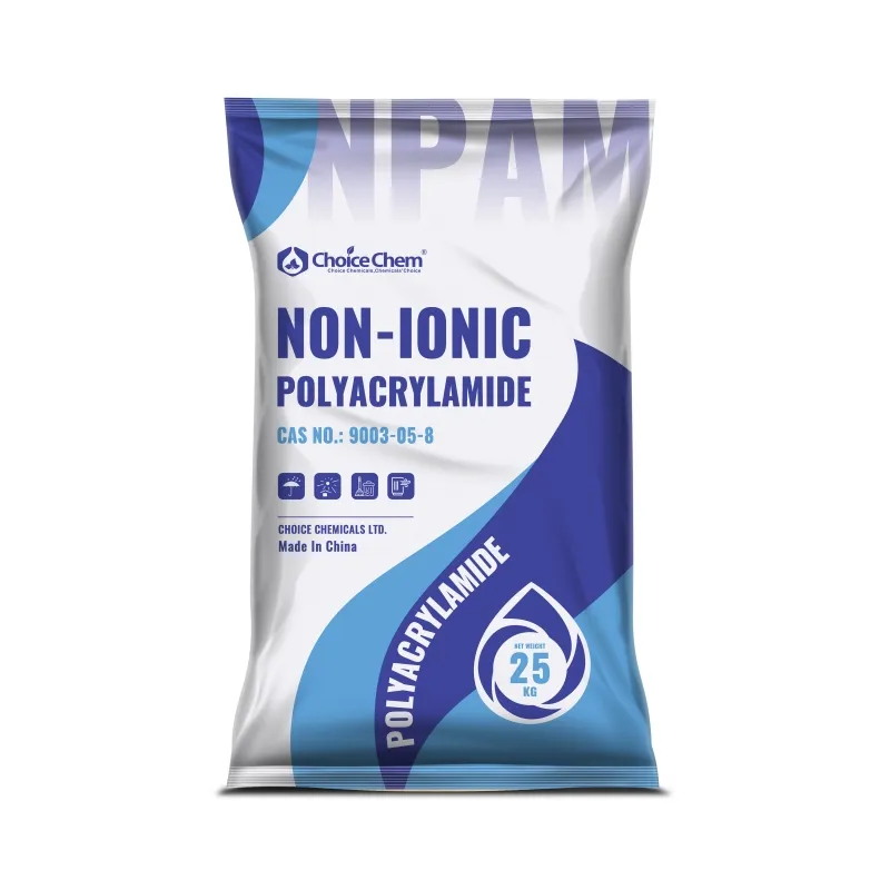 Cristaux de polyacrylamide non ioniques pour le traitement de l'eau brute