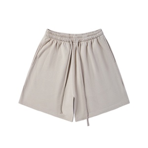 Pantalones Cortos Casuales para Hombre, Cintura Ajustable con Cordón, Material Resistente, Ideales para Disfrutar un Día al Aire Libre - Product Image 1