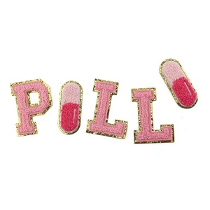 Patch de Chenille com Logotipo e Fundo Brilhante, Acessórios de Vestuário - Product Image 2