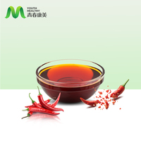 Oléorésine casher/halal Capsicum oléorésine de paprika de qualité alimentaire (capsanthine) oléorésine de capsicum soluble dans l'huile