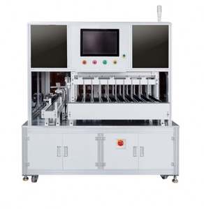 เครื่องทดสอบและคัดแยกเซลล์แบตเตอรี่แบบปริซึม 10 ช่องอัตโนมัติ สำหรับโรงงานผลิตและประกอบแบตเตอรี่ลิเธียมไอออน - Product Image 2