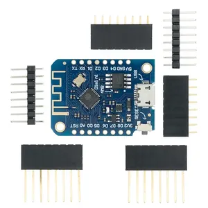 WeMos D1 Mini Pro V3.0 NodeMcu 4MB/16MB byte Lua WIFI <span class=keywords><strong>Internet</strong></span> of Things Development board berbasis ESP8266 CH340G Nodemcu V2 - Product Image 3
