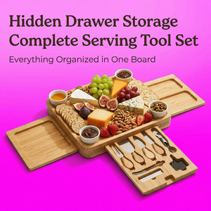 Plateau de service pour l'accueil et les réceptions, ensemble de planches à <span class=keywords><strong>charcuterie</strong></span>, ensemble de planches à <span class=keywords><strong>fromage</strong></span> en bambou, plateau à <span class=keywords><strong>charcuterie</strong></span> - Product Image 5