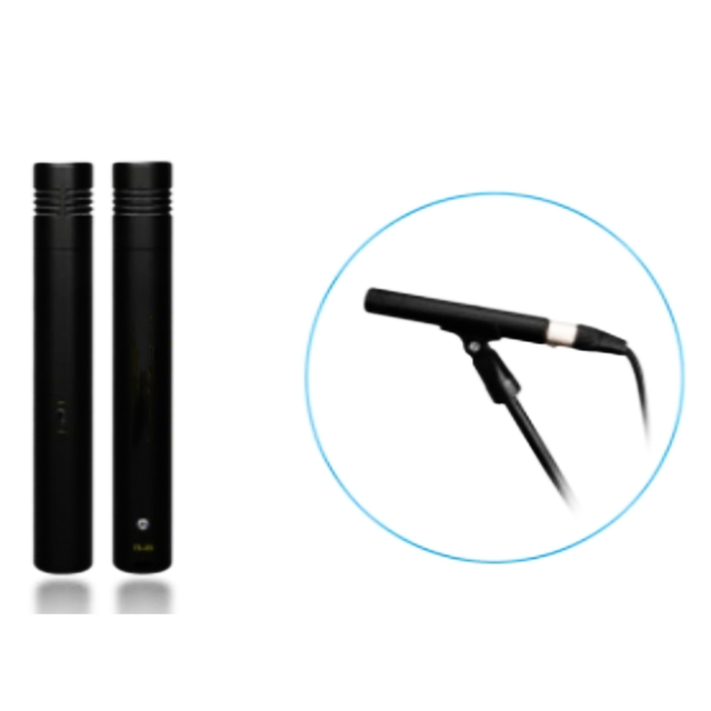 Professional Small Diaphragm Condenser Microphone with Gold-plated Diaphragm Condenser Core and Directional Microphone Core.