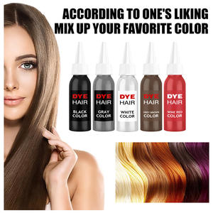 Marque privée noir rouge gris 30g naturel rapide crème de teinture pour les cheveux temporaire crème de teinture pour les cheveux pour hommes femmes Salon coloration des cheveux - Product Image 6