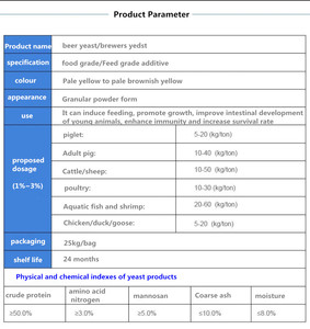 Nhà sản xuất bia men Saccharomyces cerevisiae protein bia Xa men tóc vàng - Product Image 3