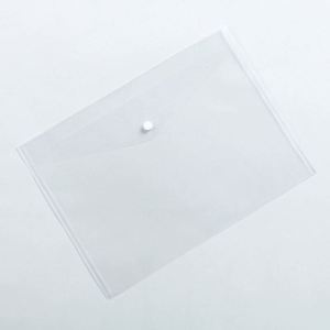 11-Hole Binder <b>Pocket</b> 3-Ring Snap Closure Letter Size Colorful <b>Plastic</b> Punch Fillable Organizer File Folder Made PP Material - Product Image 4