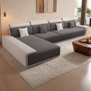 <span class=keywords><strong>Divano</strong></span> Letto Moderno di Lusso per Soggiorno, Nuovo <span class=keywords><strong>Set</strong></span> di Divani Imbottiti Europei a Basso Profilo - Product Image 5
