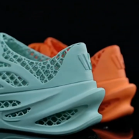 Sepatu Platform Sporty 3D Terbaru dengan Tali dan Jaring untuk Wanita dan Pria, Nyaman, Elastis, Bernapas, dan Empuk
