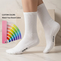 Chaussettes de sport athlétiques personnalisées avec logo, respirantes, marque privée, OEM, ODM, fabricant en gros