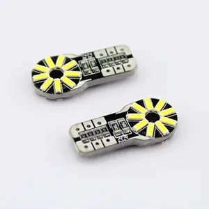 8SMD T10 w5w H21W bay9s bax9s H6W ba9s发光二极管汽车4014 T4W间隙灯车内停车尾灯后雾灯汽车