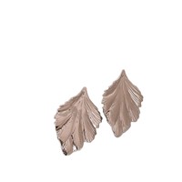 Anting-anting baja tahan karat bergaya punk Eropa-Amerika, tren terbaru, desain geometris tidak beraturan, perhiasan mode.