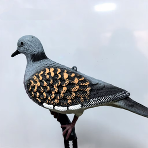 Appât de simulation transfrontalier pour colombes, pigeons et colombes-vertes, en plastique, style européen, pour la chasse en extérieur, la décoration de jardin et comme accessoire de tir - Product Image 4