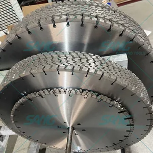 600mm To 1600mm Laser Or Silver Welded Diamond Wall Track Saw Blade For Flush Cutting Reinforced Concrete